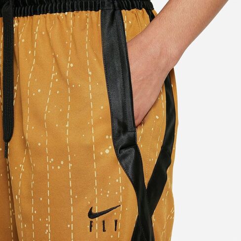 Nike Women's Dri-FIT Swoosh Fly Crossover Striped Basketball Shorts (C(DA6498-712)/B, XX-Large) in Saudi Arabia