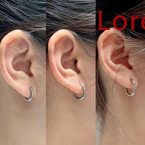 20G 18G 16G 14G 12G 10G Surgical Steel Steel spistrip spottion Rings RIPS RIP RINGS HELIX DAITH TRAGUS Sleeper Body Body Bodich for Women 6mm 8mm 10mm 12mm 16mm 16mm 16mm in Kuwait