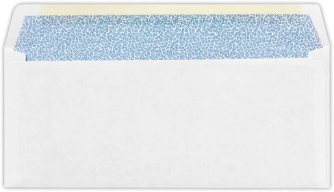 LUXPaper #10 Business Right Side Window Envelopes | Commercial Flap | 4 1/8" x 9 1/2" | Bright White | 24lb. Text | 1,000 Qty in Saudi Arabia