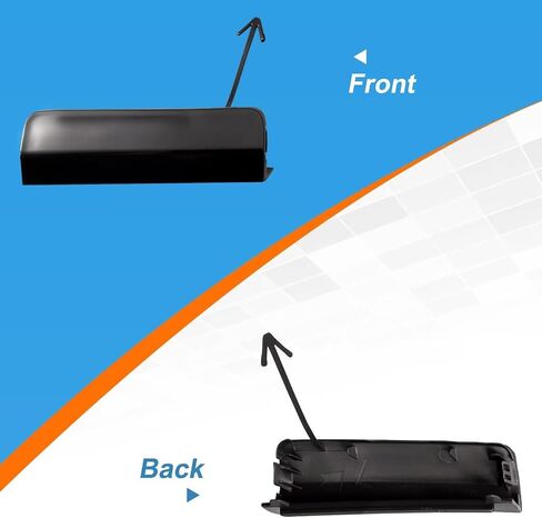 Car Front Bumper Tow Hook Cover Cap Towing Eye Fit for Toyota RAV4 2019 2020 20201 2022 2023 52438-0R901 52437-0R901 (Gray, Right Upper Cover) in Saudi Arabia