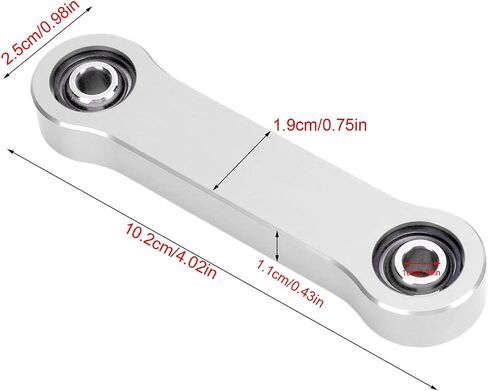 aqxreight Sway Bar End Links Replacement for Ryker 600 900 High Strength Aluminum Alloy Stabilizer Links for Ryker Rally Sport with Easy Installation Enhanced Stability (Black) in Saudi Arabia