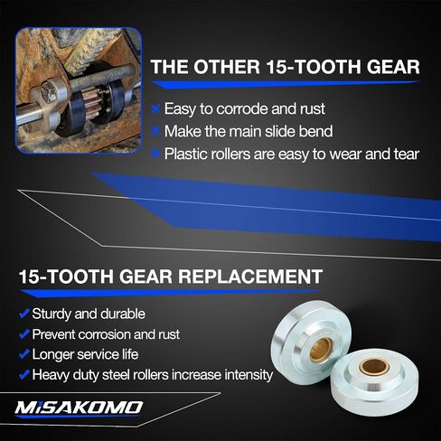 15-Tooth Spur Gear Replacement for Hydraulic/Electric 2" x 2", 2.5" x 2.5", 2" x 3" & 3" x 3" Through Frame Slide-Outs Gear in Kuwait