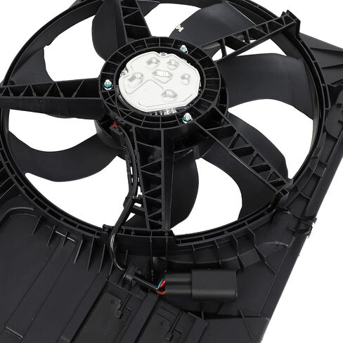Engine Radiator Cooling Fan Assembly Fit 2014-2019 for MINI Cooper, Radiator Cooling Fan 17427617609 FA71642 in Saudi Arabia