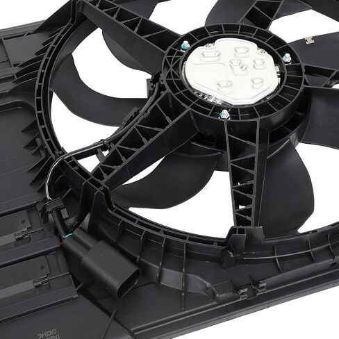 Engine Radiator Cooling Fan Assembly Fit 2014-2019 for MINI Cooper, Radiator Cooling Fan 17427617609 FA71642 in Saudi Arabia