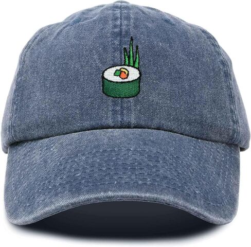 Dalix Sushi Roll المطرزة Maki Cotton Dad Dad Hat Cap Cap القابلة للتعديل in Saudi Arabia