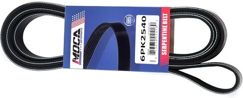 6PK2540 EPDM Serpentine Belt Fit 96-98 for Chevrolet C2500 C3500 & K2500, 90-91 for Dodge Dynasty, 10-12 for Ford F-450 Super Duty, 96-98 for GMC C3500 & K3500, 03-05 for Linclon Aviator in Saudi Arabia