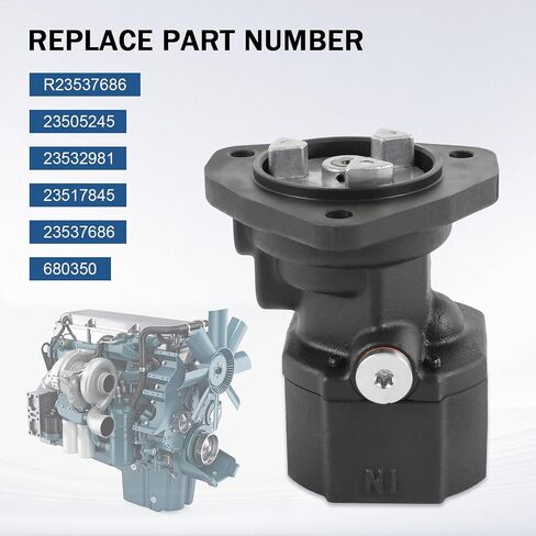 مضخة الوقود متوافقة مع Detroit Series 60 محرك استبدال # R23537686 23505245 23532981 23517845 23537686 680350 in Saudi Arabia