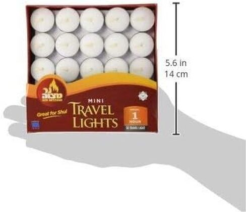 شموع نير ميتزفاه الصغيرة 50 قطعة. in Kuwait