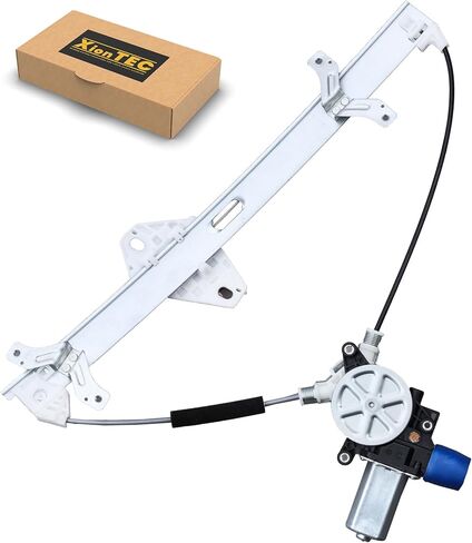 Power Window Regulator with Motor, Front Driver Side, Compatible with Honda Accord 2003 2004 2005 2006 2007 (Sedan 4-Door Only), Replace# 741-306 72250SDAA02 in Kuwait