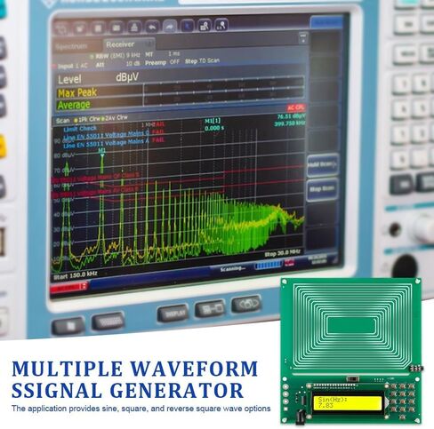 0.01Hz~300000Hz Adjustable Schumann Sine Wave Resonance Generator Ultra-Low Frequency Pulse Generator Resonator USB (1PACK) in Saudi Arabia