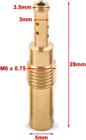NewsMarts 10 قطع Carbretor Carb Slow Pilot Jet Kit 55 58 60 62 65 68 70 72 75 78 لـ PWK لـ Keihin لـ OKO CVK NSR KSR CARB in Kuwait