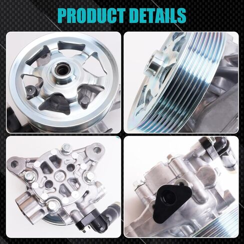مضخة التوجيه الكهربائية ، مع Pulley & Bracket ، متوافقة مع C300 2011-2012 ، C350 2011 ، E350/E550 2010-2011 ، 3.0L 3.5L 5.5L Flex/Gas استبدال 21541 ، 3281 ، V303779 ، KS01000701 in Kuwait