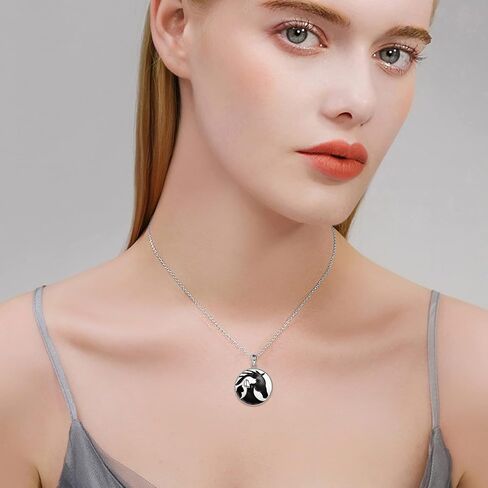 YAFEINI Horse Necklace Girls Pendant 925 Sterling Silver Pendant Pony Necklace Jewelry Gifts for Women Girls in Kuwait