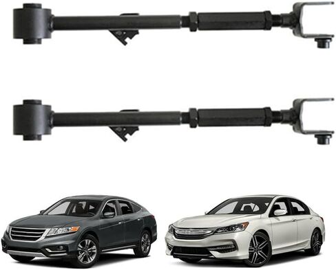Pair Left & Right Adjustable Rear Alignment Camber Control Arms Suspension Kit Compatible With Honda Accord Crosstour Compatible With Acura TL TLX TSX Both Sides Replace 52375-TA0-A00AA in Saudi Arabia