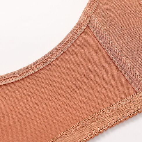 Front Closure Wireless Bras for Womens Plus Size Daisy Bras for Older Women Comfortable Adjustable Everyday Bra in Saudi Arabia