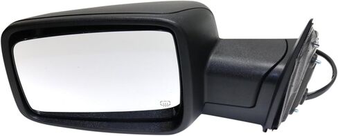 Garage-Pro Driver Side Power Heated Mirror for Ram 1500 2013-2018 Power Fold With Signal Light & Puddle Lamp; Without Blind Spot Monitor & Memory Textured in Saudi Arabia