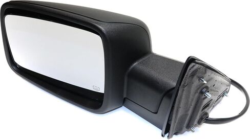Garage-Pro Driver Side Power Heated Mirror for Ram 1500 2013-2018 Power Fold With Signal Light & Puddle Lamp; Without Blind Spot Monitor & Memory Textured in Saudi Arabia