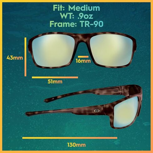 Flying Fisherman Chordata Rectangular Sunglasses in Saudi Arabia