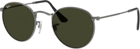 Ray-Ban RB3447 Sunglasses Bundle: RB 3447 ROUND METAL 029 Round Metal Matte Gunmetal G-1 and Universal Anti-slip Silicone Leash in Saudi Arabia