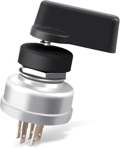 Starter Ignition Switch 4 Terminal 5 Position Switch Fit for Miller Welder Replace 176606 207073 217680 207073, 5-Position Control Overload Protection Includes Handle Lever in Saudi Arabia