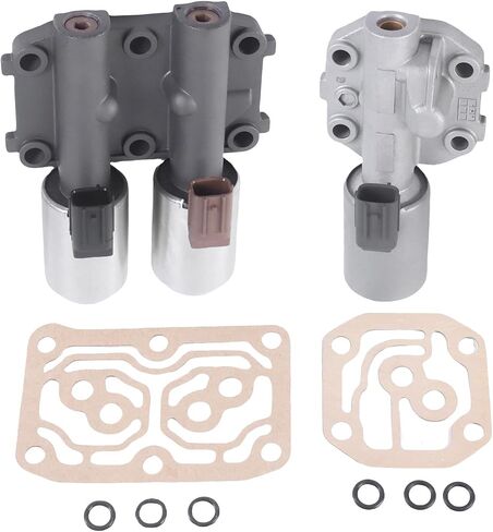 انتقال صمام الملف اللولبي الخطي المزدوج مع حشية 28260-PRP-014 ملائمة لعام 2003-2007 Accord CR-V Acura Acura RSX TSX 2.4L L4 PARTERAMET PART REPLICE OE 28260-R90-004 in Saudi Arabia