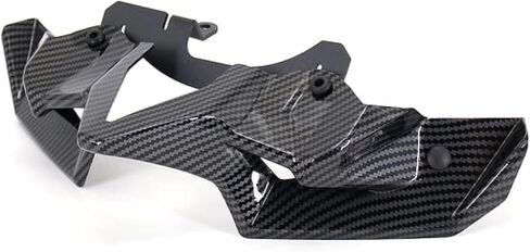 Carbon Fiber Motorcycle Z 900 Naked Front Spoiler Winglet Aerodynamic Wing Kit Spoiler New for Kawasaki Z900 2020 2021 2022 air Deflector (Matte Black) in Kuwait
