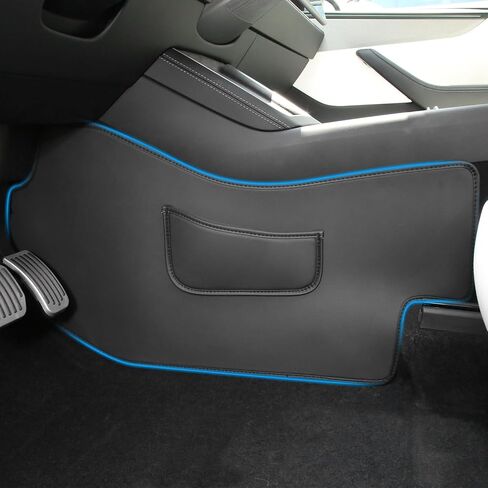 Seat Side Anti Kick Pads for Tesla Model Y Juniper 2025 Interior Guard Floor Mat Water Resistant & Dirt Center Console Protector Cover for New Model Y Launch Series Accessories in Saudi Arabia