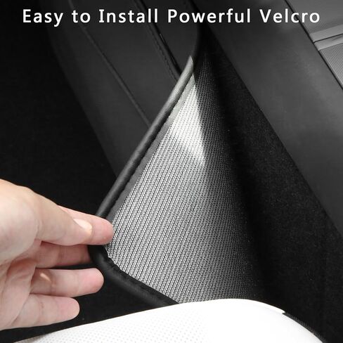 Seat Side Anti Kick Pads for Tesla Model Y Juniper 2025 Interior Guard Floor Mat Water Resistant & Dirt Center Console Protector Cover for New Model Y Launch Series Accessories in Saudi Arabia