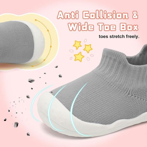 Centipede Demon Baby Shoes Baby Boys Girls Sock Shoes Breathable Infants Toddlers Slippers Indoor Outdoor Boots First Walking Shoe Slip On Sneakers Non Slip with Soft Rubber Soles in Saudi Arabia