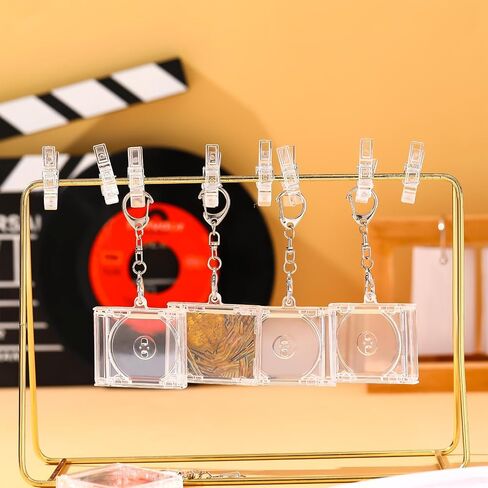 خاطئ 20 PCS MINI CD HOLDER BEAKENCAIN CASE CASE Plastic Player Key Key Pendant فارغة in Kuwait