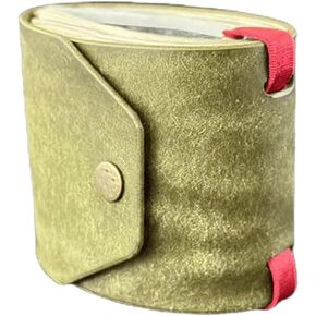 محفظة Cash Wrap ، حامل أموال للوصول إلى النقود السريعة للنقد ، منظم محفظة المال من الجلد ، نطاقات محفظة مفيدة مع المشبك المغناطيسي (الأزرق) in Kuwait