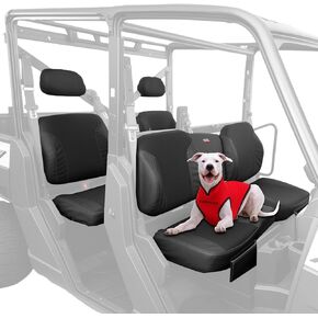 مجموعة مقعد Kemimoto UTV Wingback متوافقة مع Polaris Ranger Crew XP 1000 2022-2025 ، 1680D Oxford Fabric Pet Proot Provisorys in Kuwait