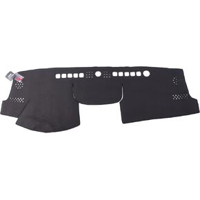 WellVisors Black Suede Dash Mat Dashboard Cover Compatible with Subaru 2015-2021 WRX/WRX STI 3-777SU007 in Saudi Arabia