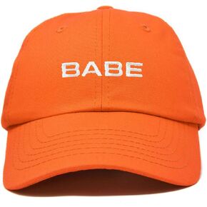 DALIX Babe Embroidered Cotton Baseball Cap Adjustable Dad Hat Womens in Saudi Arabia
