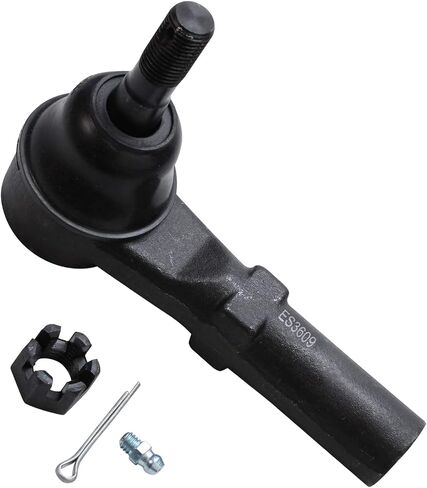 Detroit Axle - 2 Front Outer Tie Rods for Chevy GMC Silverado Sierra 2500 3500 HD Avalanche Suburban Savana 2500 Hummer H2 Outer Tie Rod Ends Replacement in Saudi Arabia