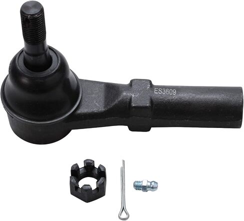 Detroit Axle - 2 Front Outer Tie Rods for Chevy GMC Silverado Sierra 2500 3500 HD Avalanche Suburban Savana 2500 Hummer H2 Outer Tie Rod Ends Replacement in Saudi Arabia