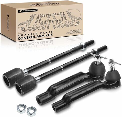 A-Premium Set of 4, Front Inner & Outer Tie Rod End Kit, Compatible with Ford Thunderbird 1989-1997, Mercury Cougar 1989-1997 in Saudi Arabia