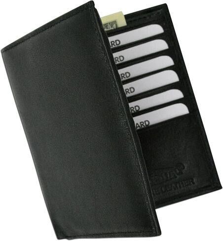 2 RFID حظر المحافظ الجلدية للرجال - سفر ممتازة سفر Bifold بطاقة الائتمان واقي RFID حظر محافظ محب للرجل in Kuwait