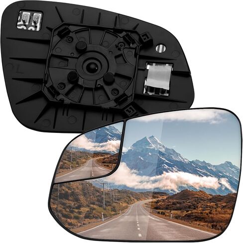 Driver Side Mirror Replacement for Toyota RAV4 2016 2017 2018 - Left Side Mirror Glass, Rear View Mirrors Glass with Power Heated in Kuwait