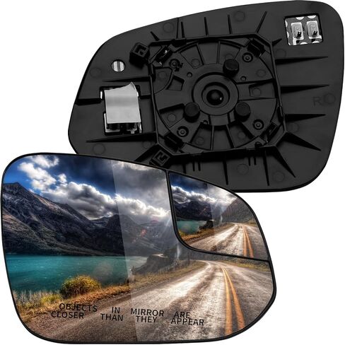 Driver Side Mirror Replacement for Toyota RAV4 2016 2017 2018 - Left Side Mirror Glass, Rear View Mirrors Glass with Power Heated in Saudi Arabia