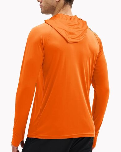 Boladeci Men's UPF 50+ Sun Protection Lightweight Hoodie Shirts Long Sleeve Fishing Shirts SPF UV Hiking Swim in Kuwait