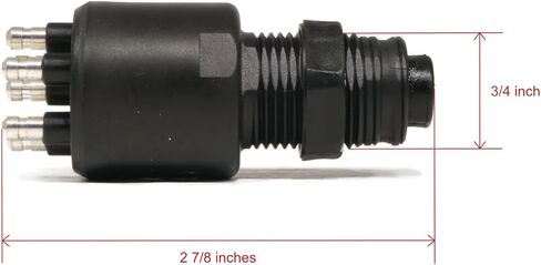 The ROP Shop | Ignition Switch for 2001-2004 Johnson 40-50 HP 2-Stroke Tiller Upgrade Rigging in Saudi Arabia