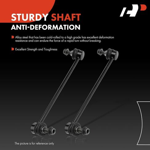 A-Premium 2 x Front Sway Bar Links Stabilizer Bar Links, Compatible with Nissan Altima 2007-2013, Rogue 2008-2020, Murano 2009-2014, Pathfinder 2022, Quest, Qashqai, Rogue Select Sport in Saudi Arabia