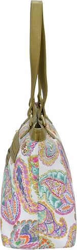 Anuschka Zip Top City Tote Tote-Wanderlust Collection-Nylon Accoun in Saudi Arabia