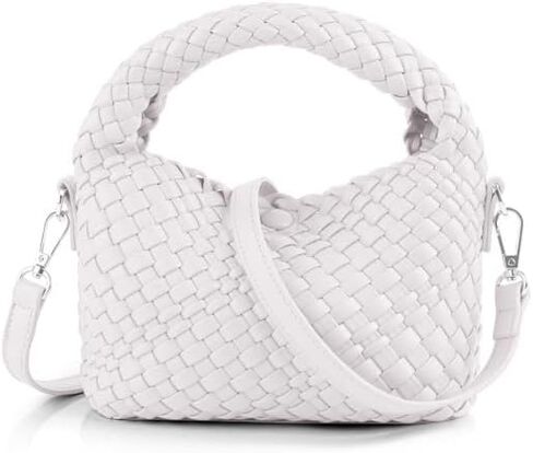 Small Woven Purse with Detachable Strap Cute Crossbody Bags for Women Shoulder HandBags Cassual Fashion Bag in Saudi Arabia