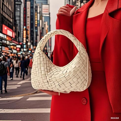 Small Woven Purse with Detachable Strap Cute Crossbody Bags for Women Shoulder HandBags Cassual Fashion Bag in Saudi Arabia