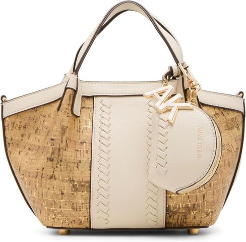 Anne Klein Womens Cork Mini Tote ، شهادة جامعية in Saudi Arabia