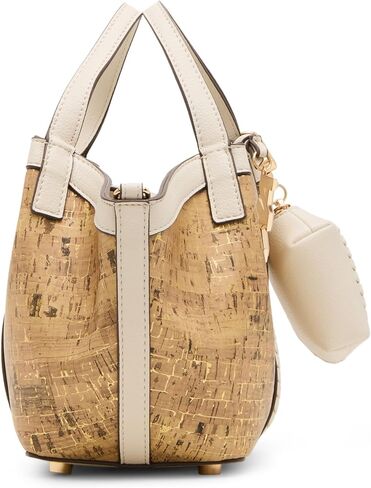 Anne Klein Womens Cork Mini Tote ، شهادة جامعية in Saudi Arabia