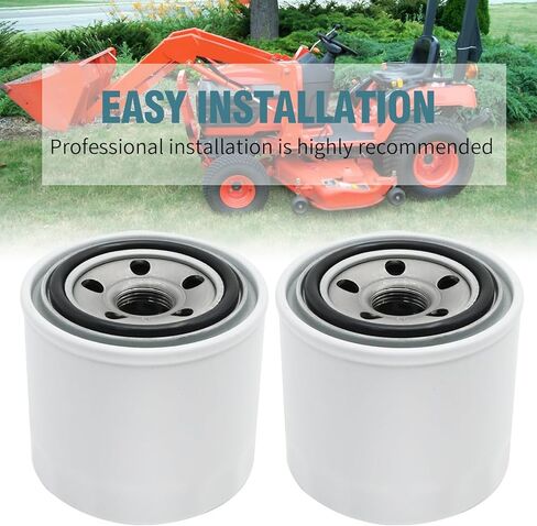 2Pcs HH150-32094 Engine Oil Filter Replacement for Kubota BX2200D BX22D BX23D B2100 B2150 B2301 B2320 B2400 B2410 B20 B21 B26 Tractors, Replaces HH150-32090 HH150-32804 HH152-32432 70000-15241 in Saudi Arabia