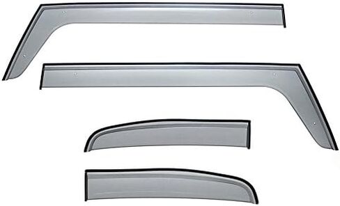 WellVisors Window Visors Wind Deflectors Compatible with Toyota 2007-2014 FJ Cruiser Premium Series Rain Guards 3-847TY021 in Saudi Arabia